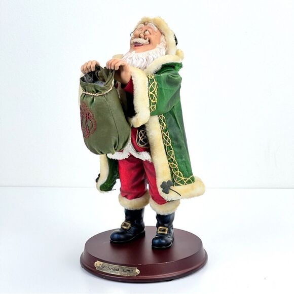 The Ireland Christmas Santa Figure Made in Dublin High Quality  Irish Santa - Picture 3 of 12